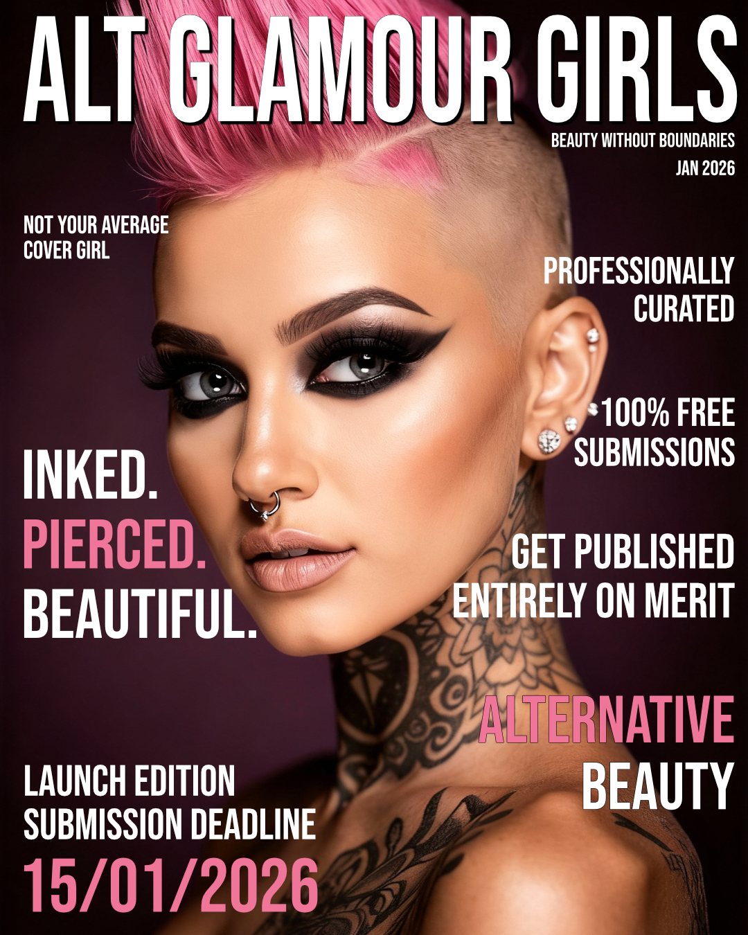 Alt Glamour Girls - Launch Edition Cover